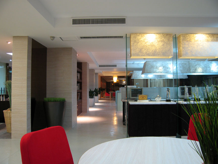 某科技公司的169平米办公室装修