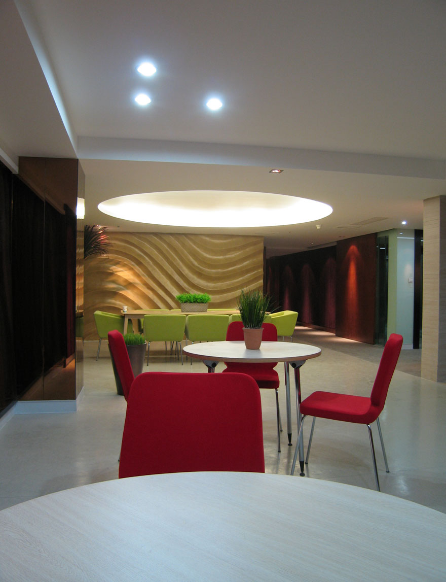 某科技公司的169平米办公室装修