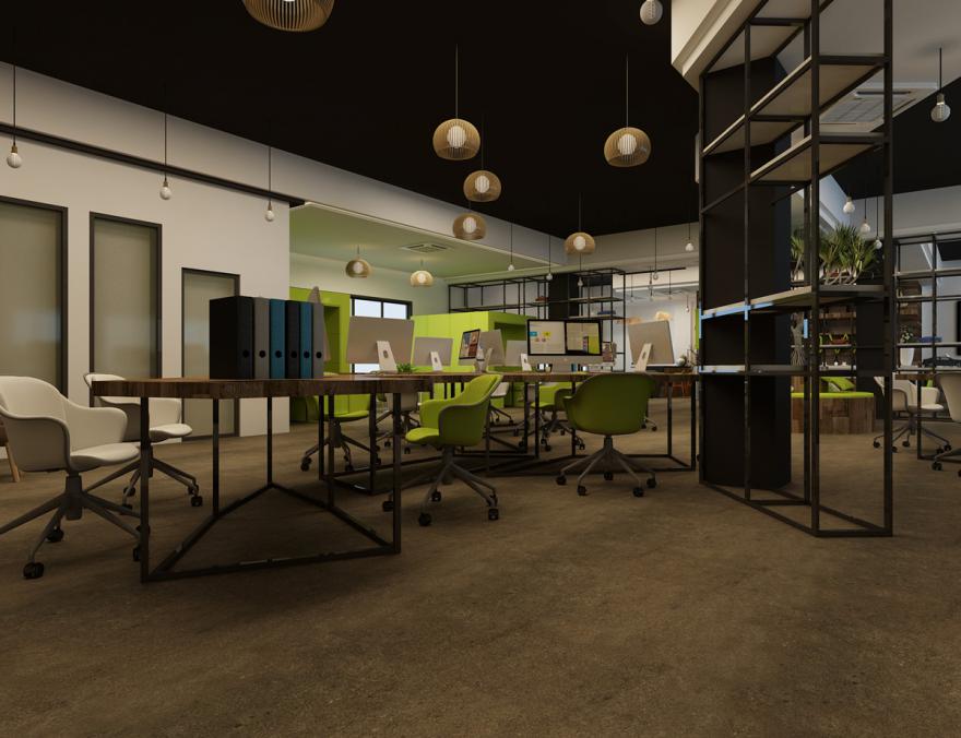 康诺网络办公室设计