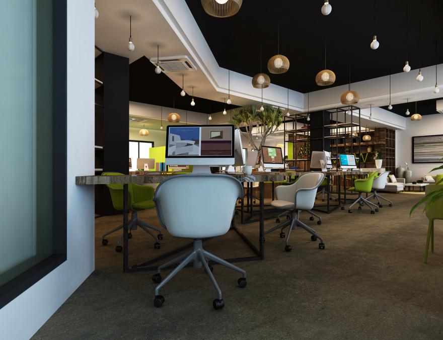 康诺网络办公室设计