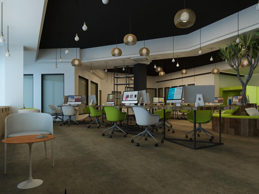 康诺网络办公室设计