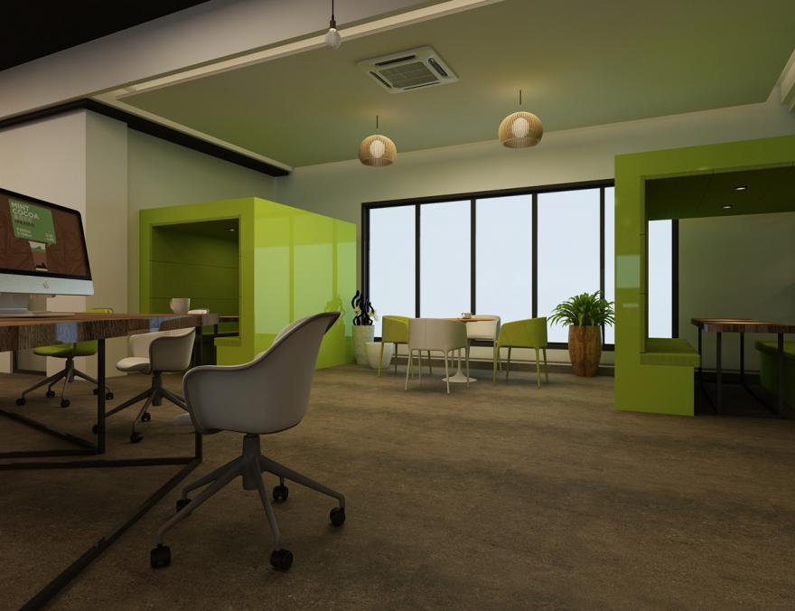 康诺网络办公室设计