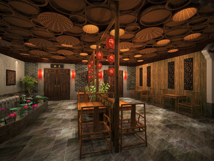 中式餐馆设计案例