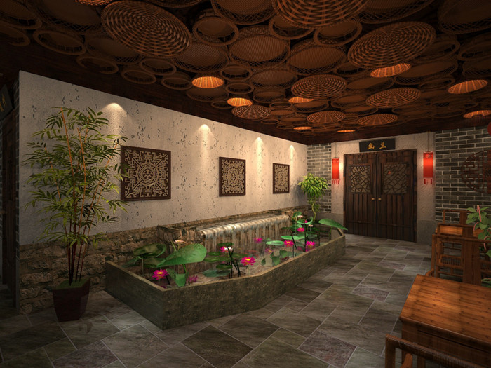 中式餐馆设计案例