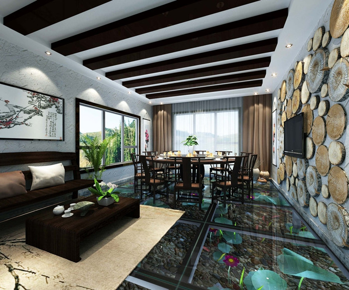 中式餐馆设计案例