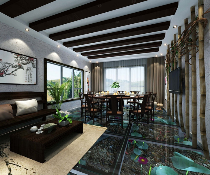 中式餐馆设计案例