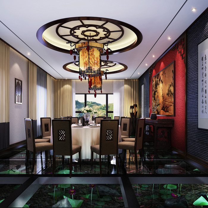 中式餐馆设计案例