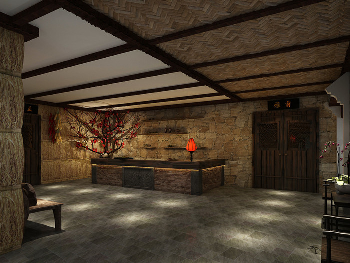 中式餐馆设计案例