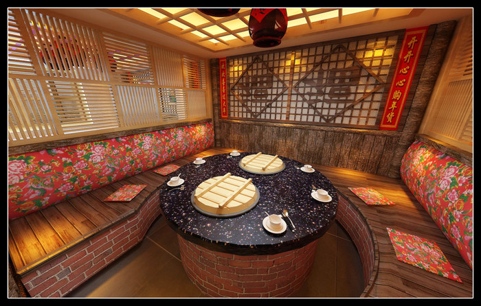 铁锅炖鱼美食店