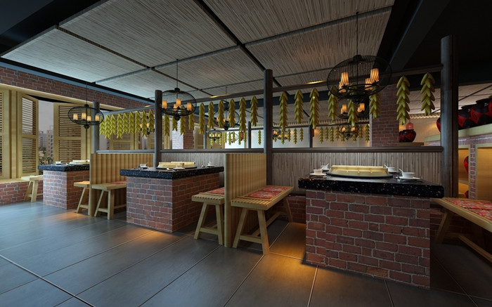 铁锅炖鱼美食店