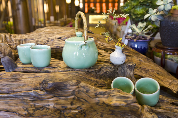 清友闲风品味禅茶文化