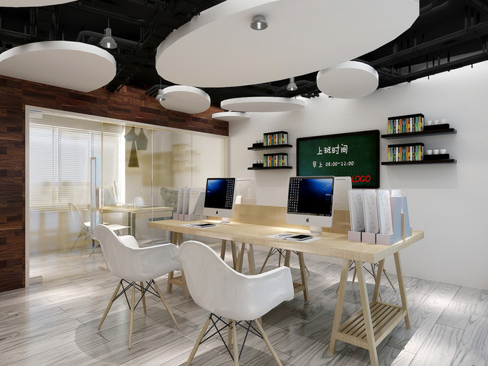 明亮办公室