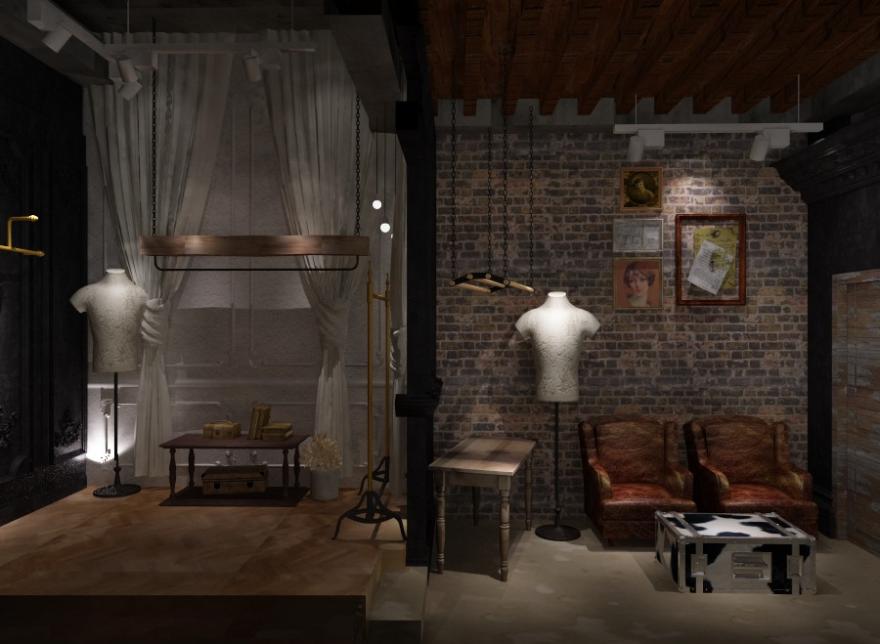 永康路潮流店服装店装修