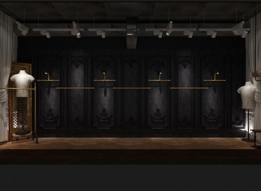 永康路潮流店服装店装修