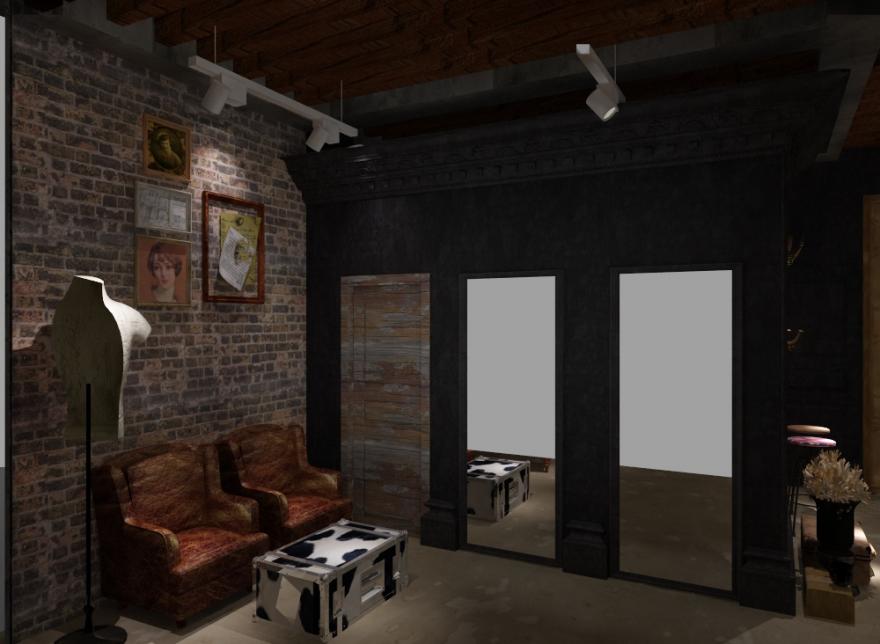 永康路潮流店服装店装修